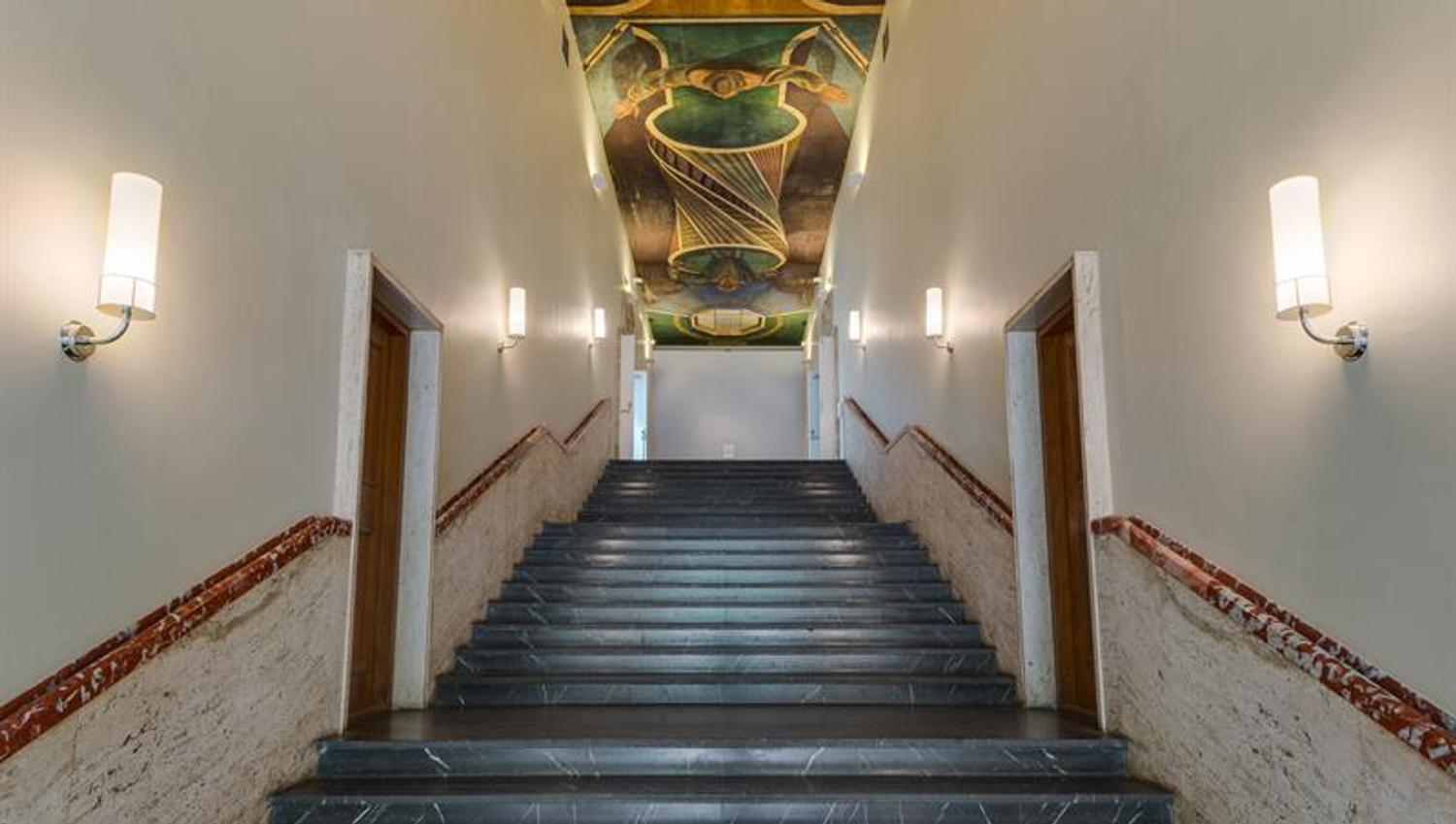 Flight of stairs at Kunstnernes Hus