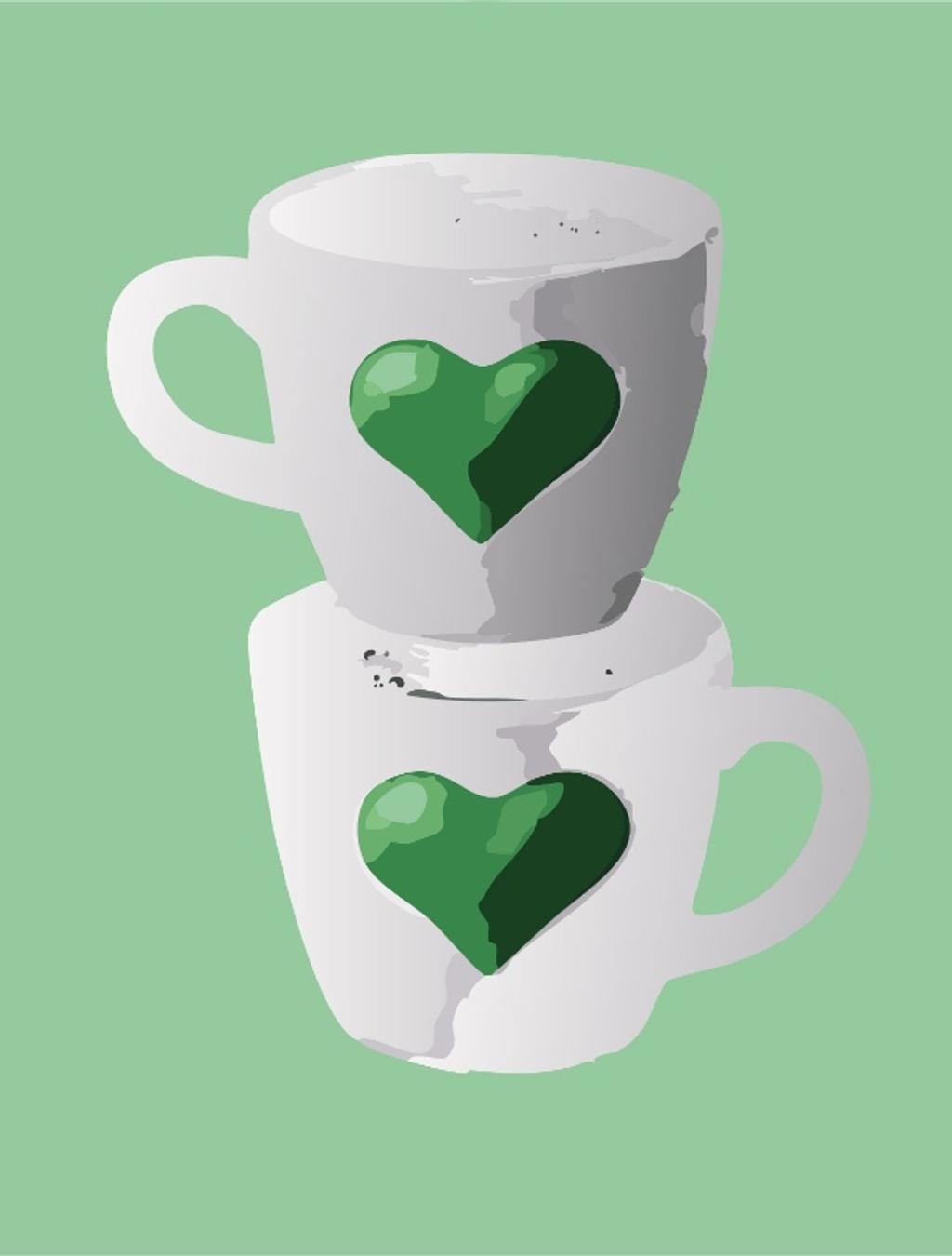 couple cours- ceramic mug