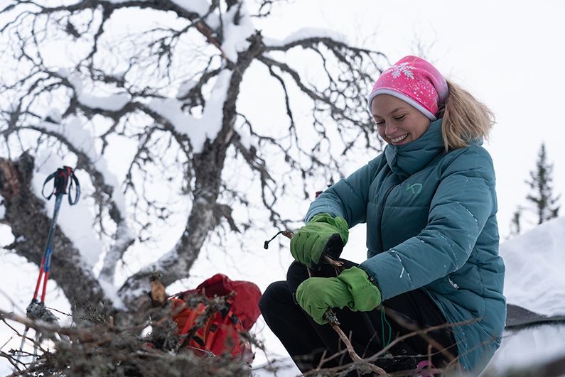 Snowshoeing at Hanguren
