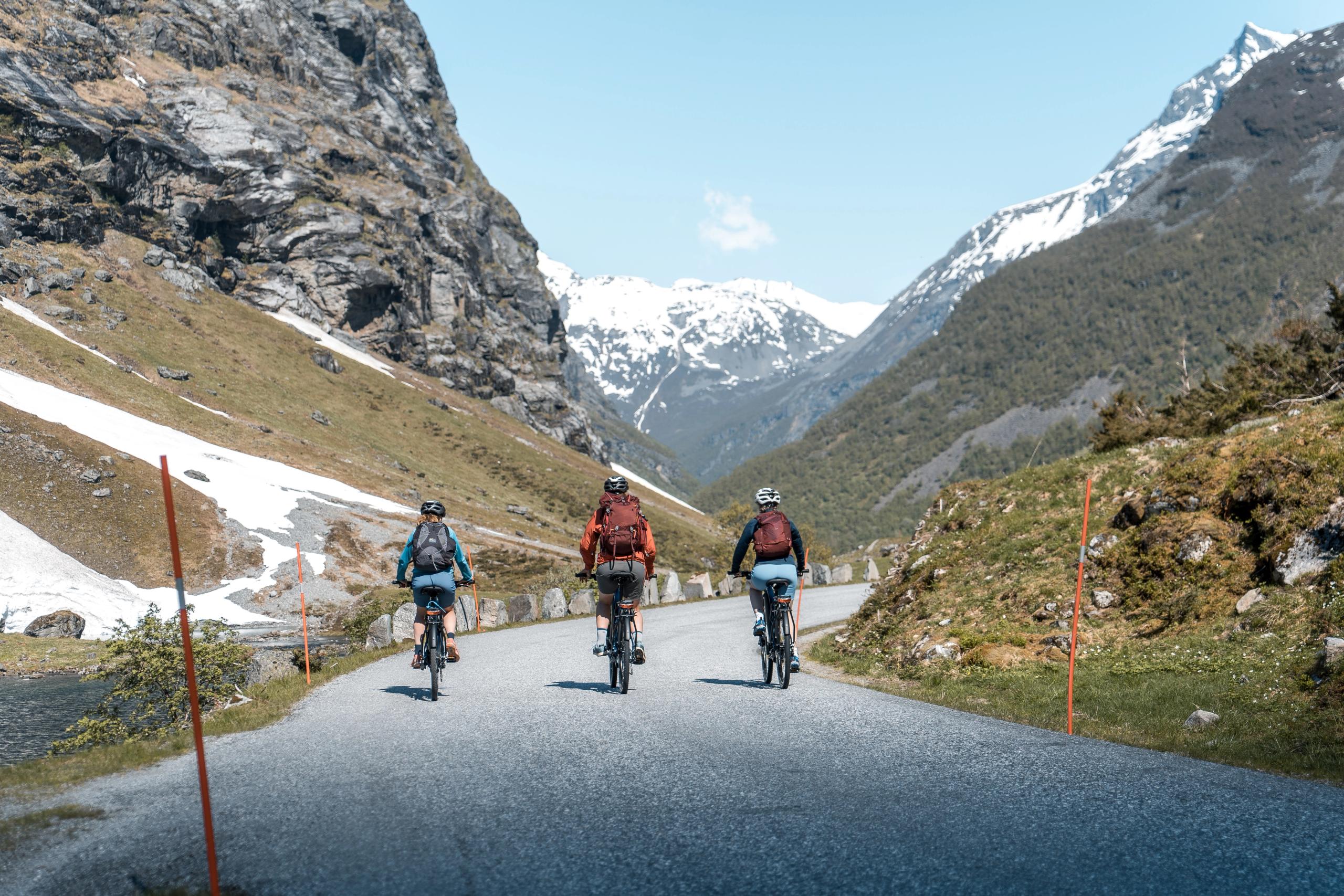 e-bike i Hellesylt