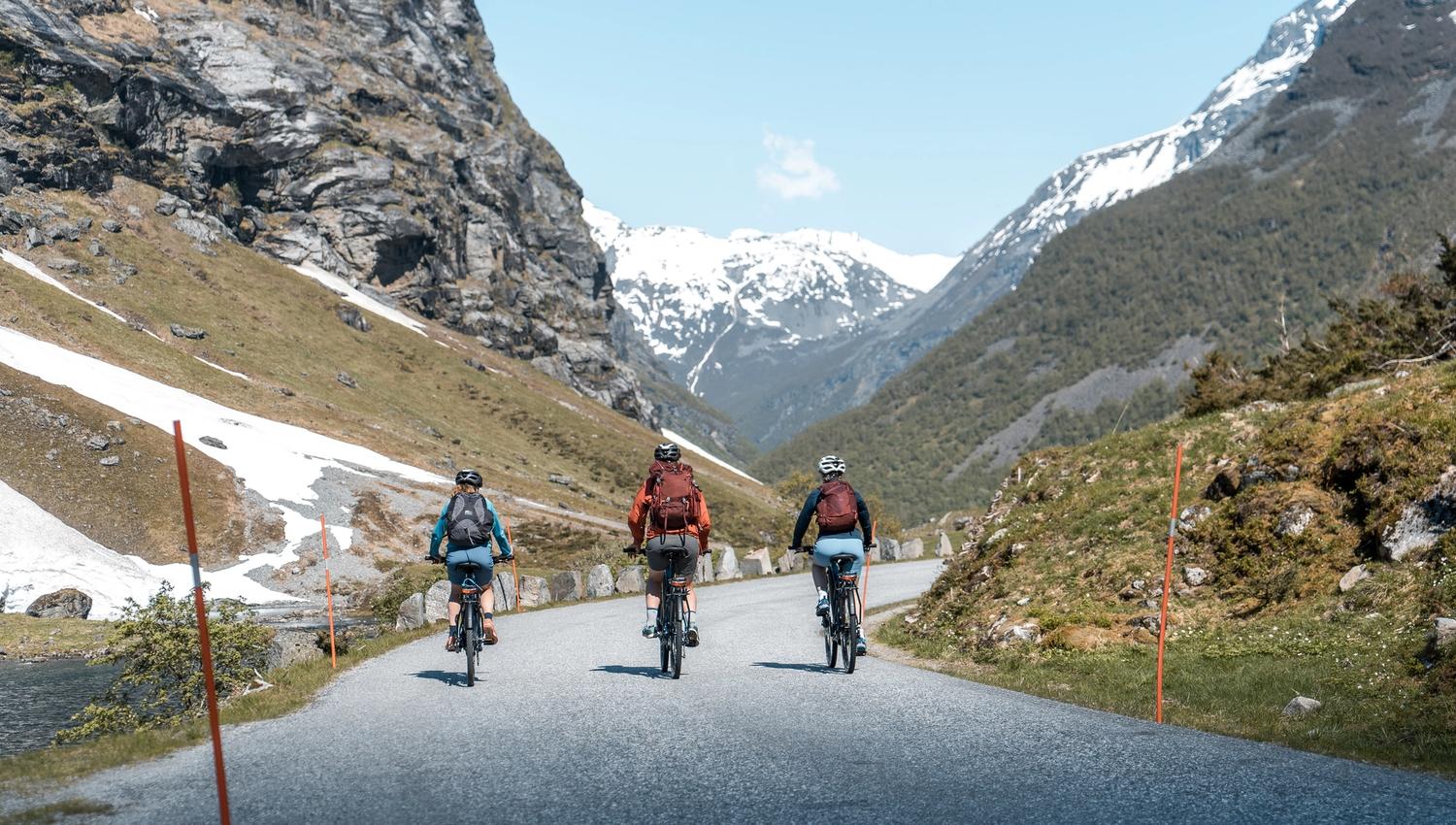 e-bike i Hellesylt