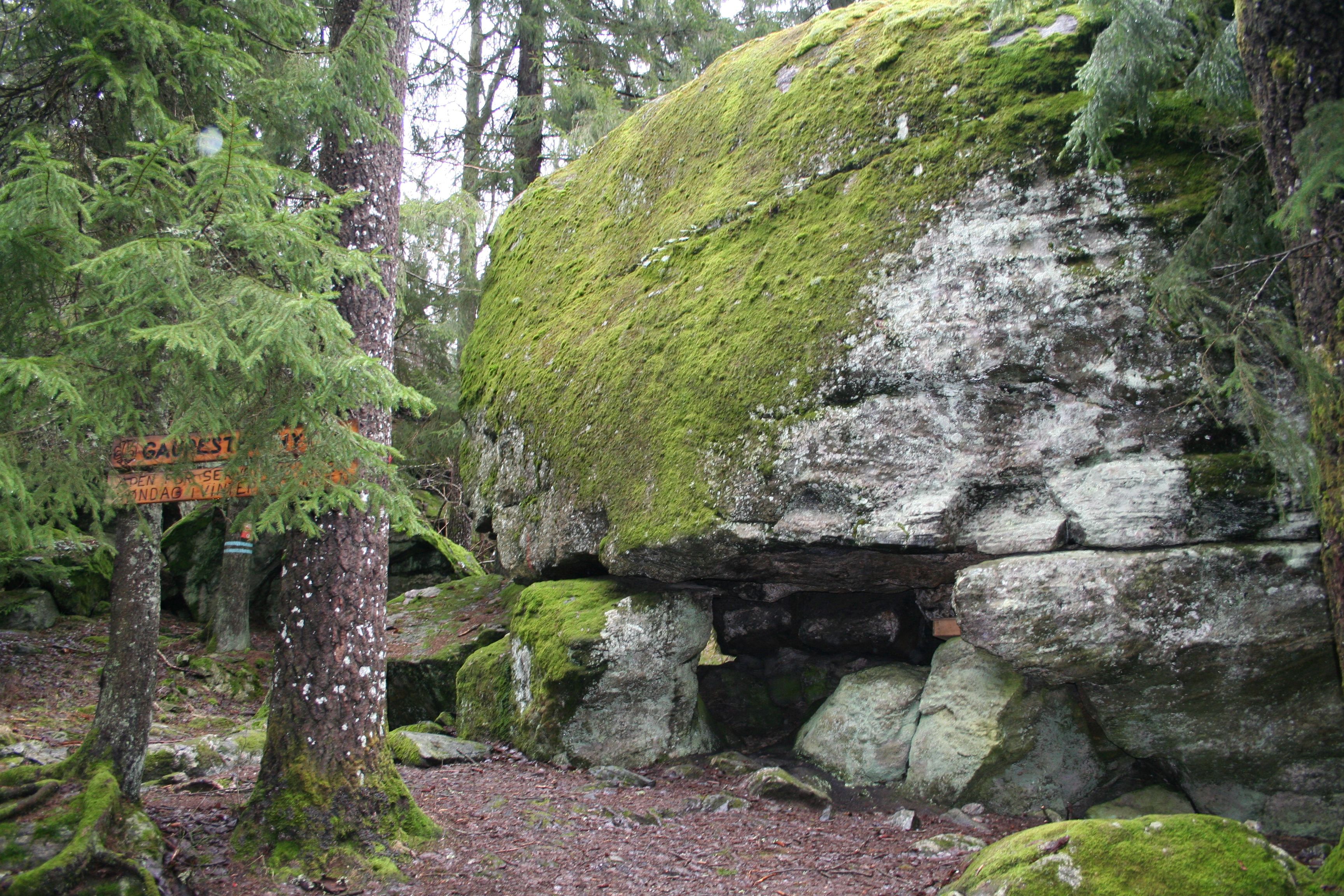 Cave of stones