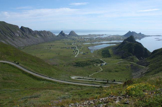 View from Håheia