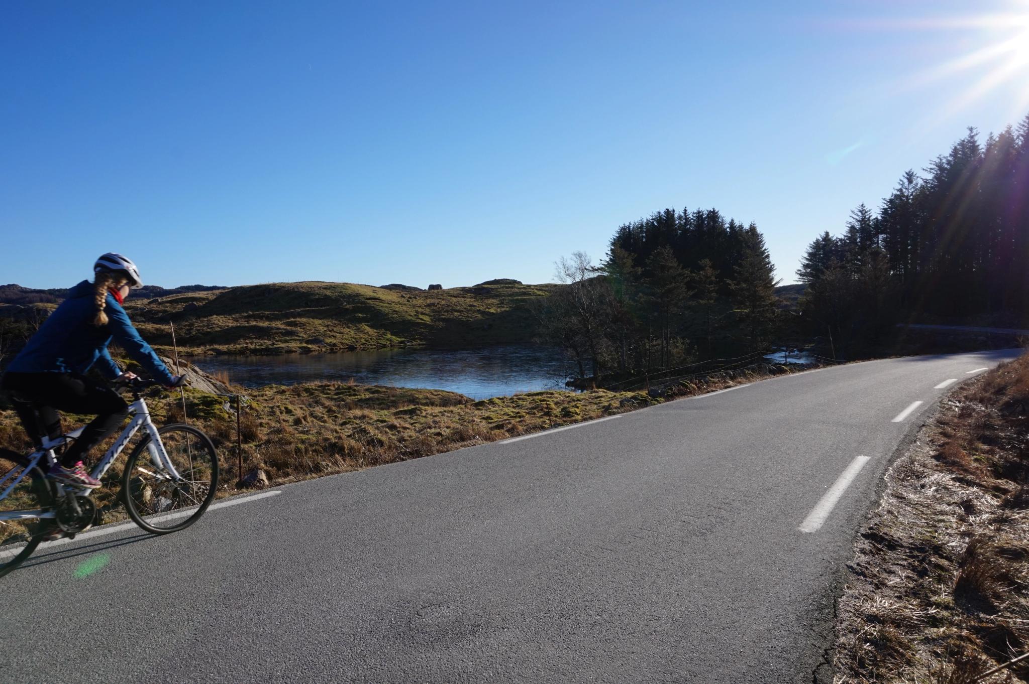 Roundtrip by bike from Egersund