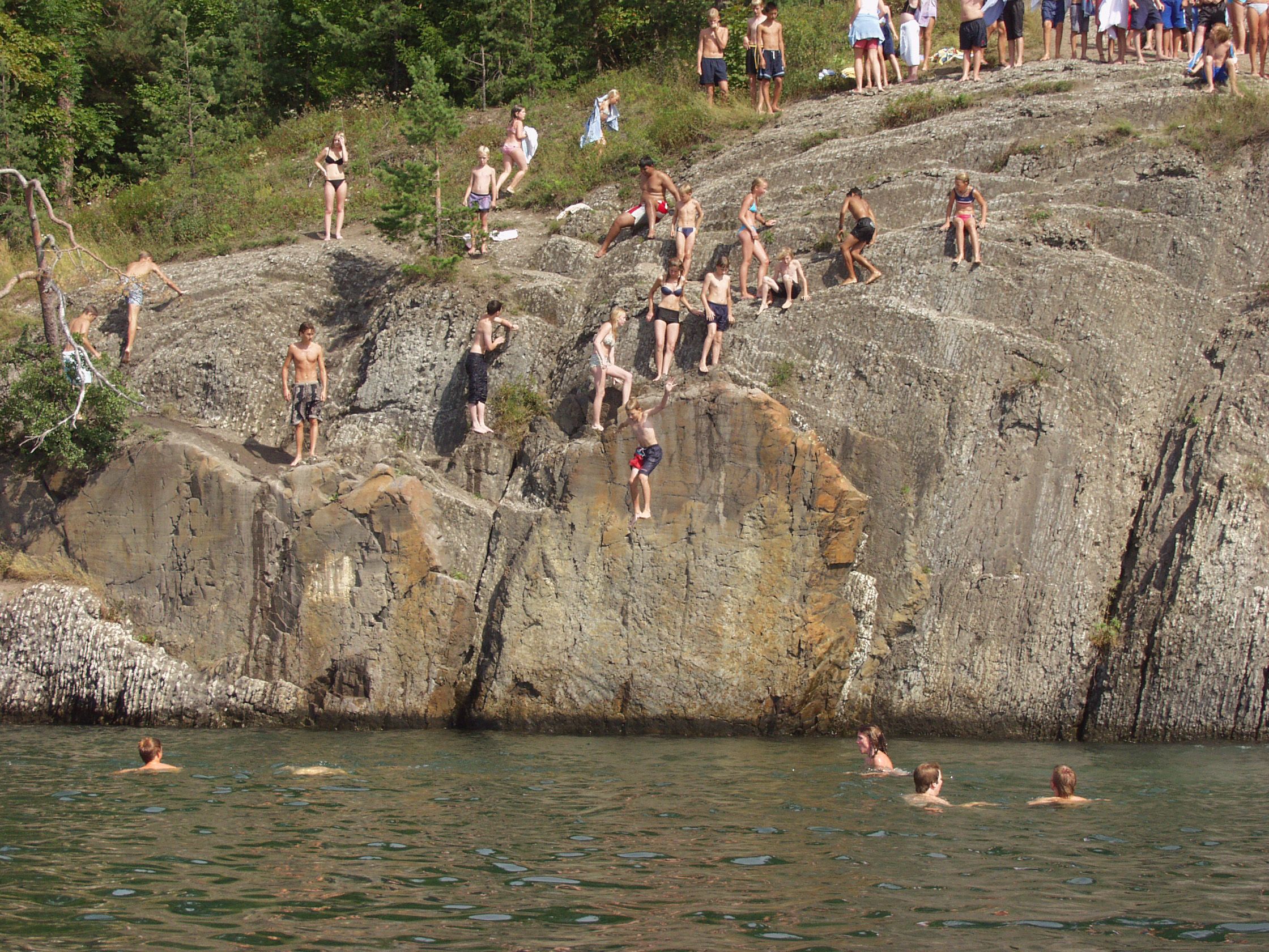 Kalvøya badestrand