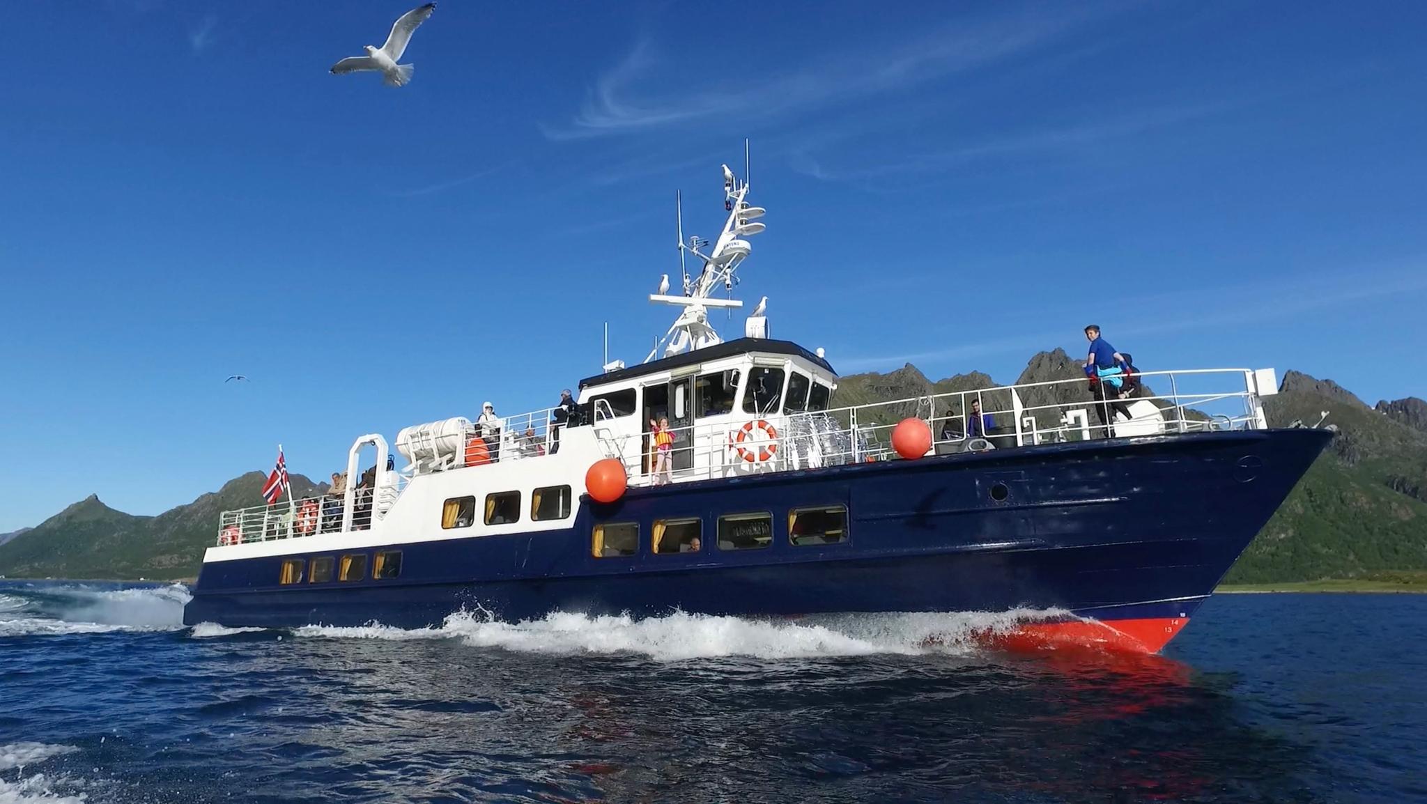 Trollfjordtrips on MS Øykongen