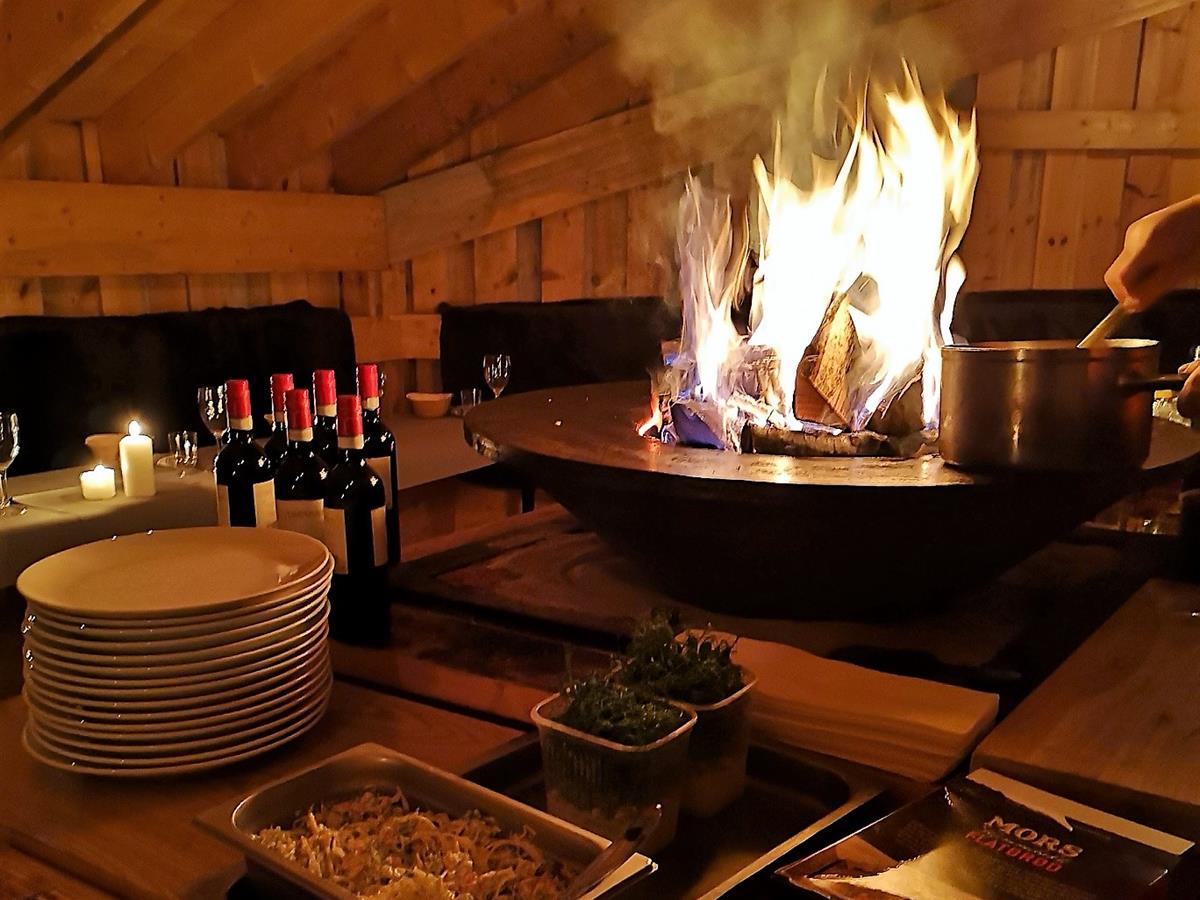 Cooking outside
