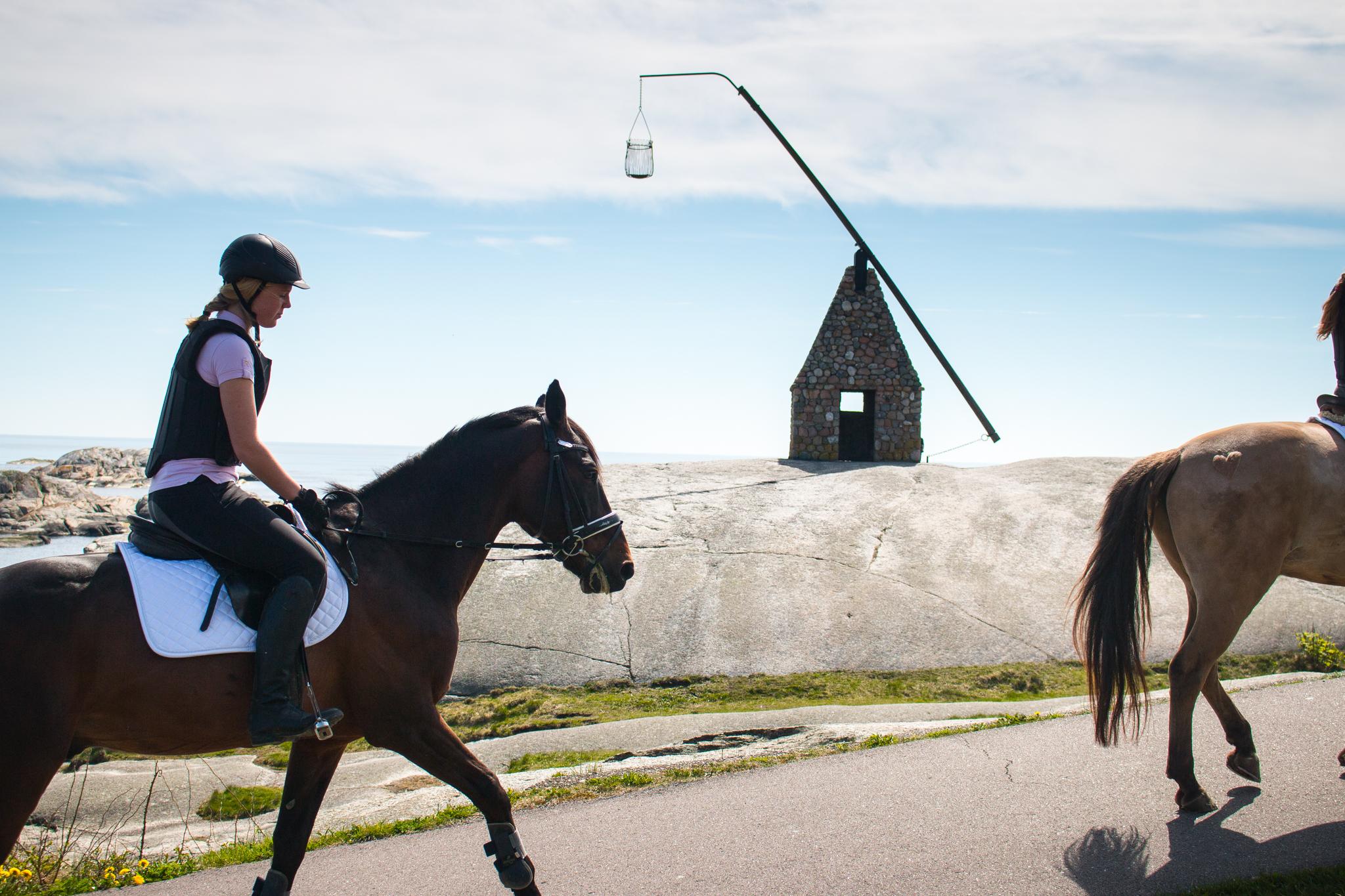 Horseback riding at the End of the World