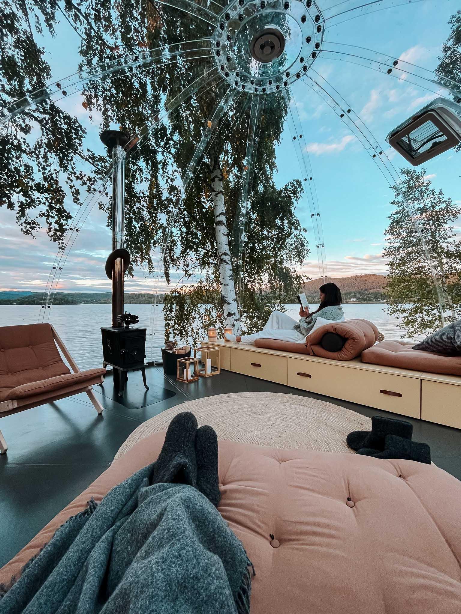 The igloos offer great 360-degree views