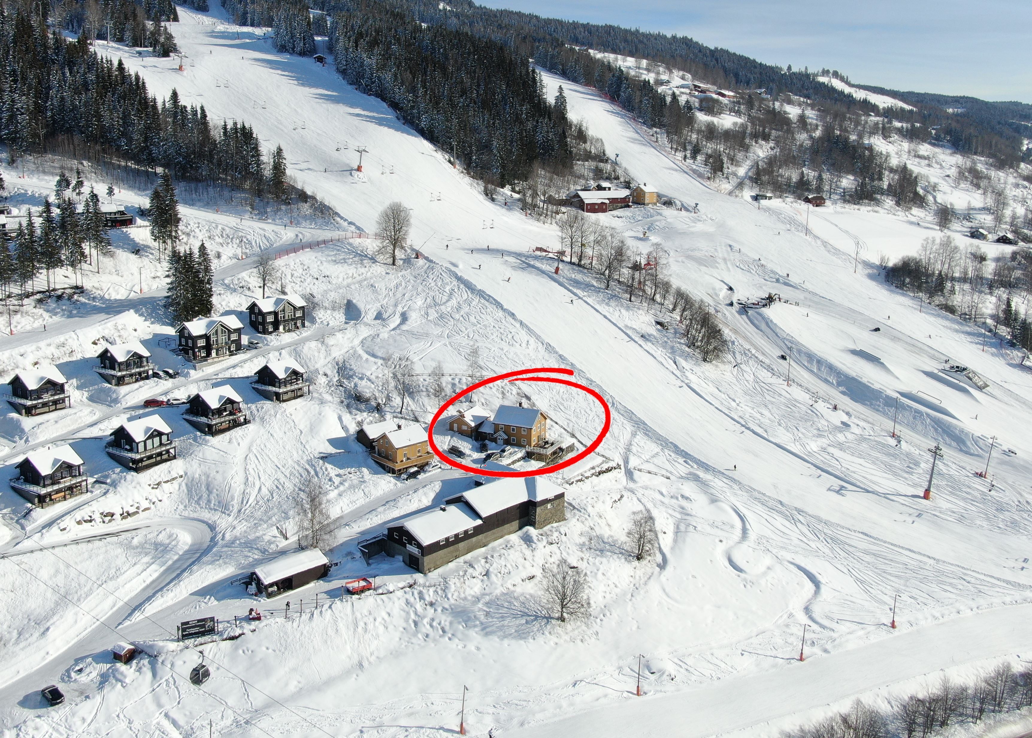 Hafjell Farm main house