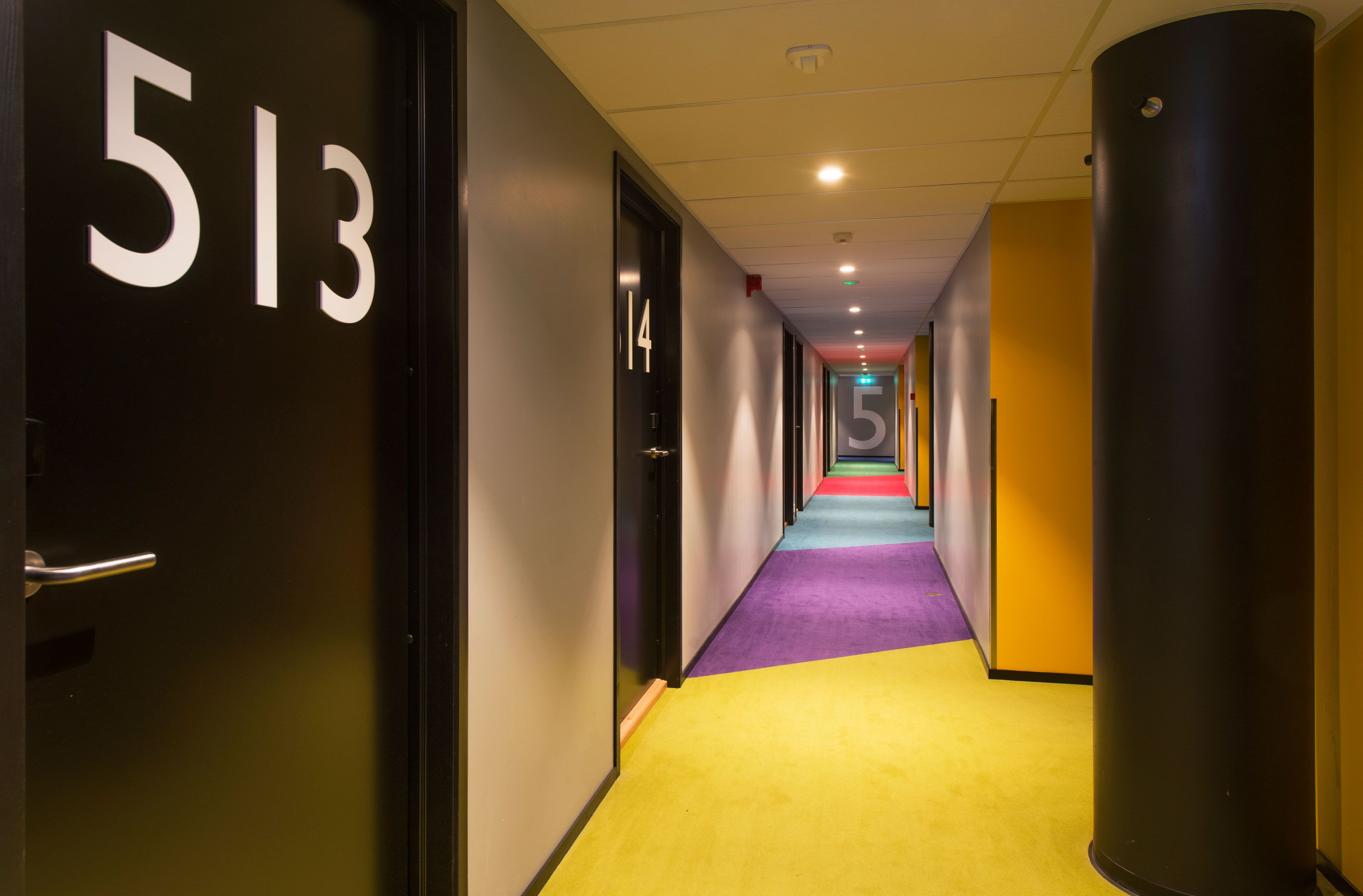the hallway