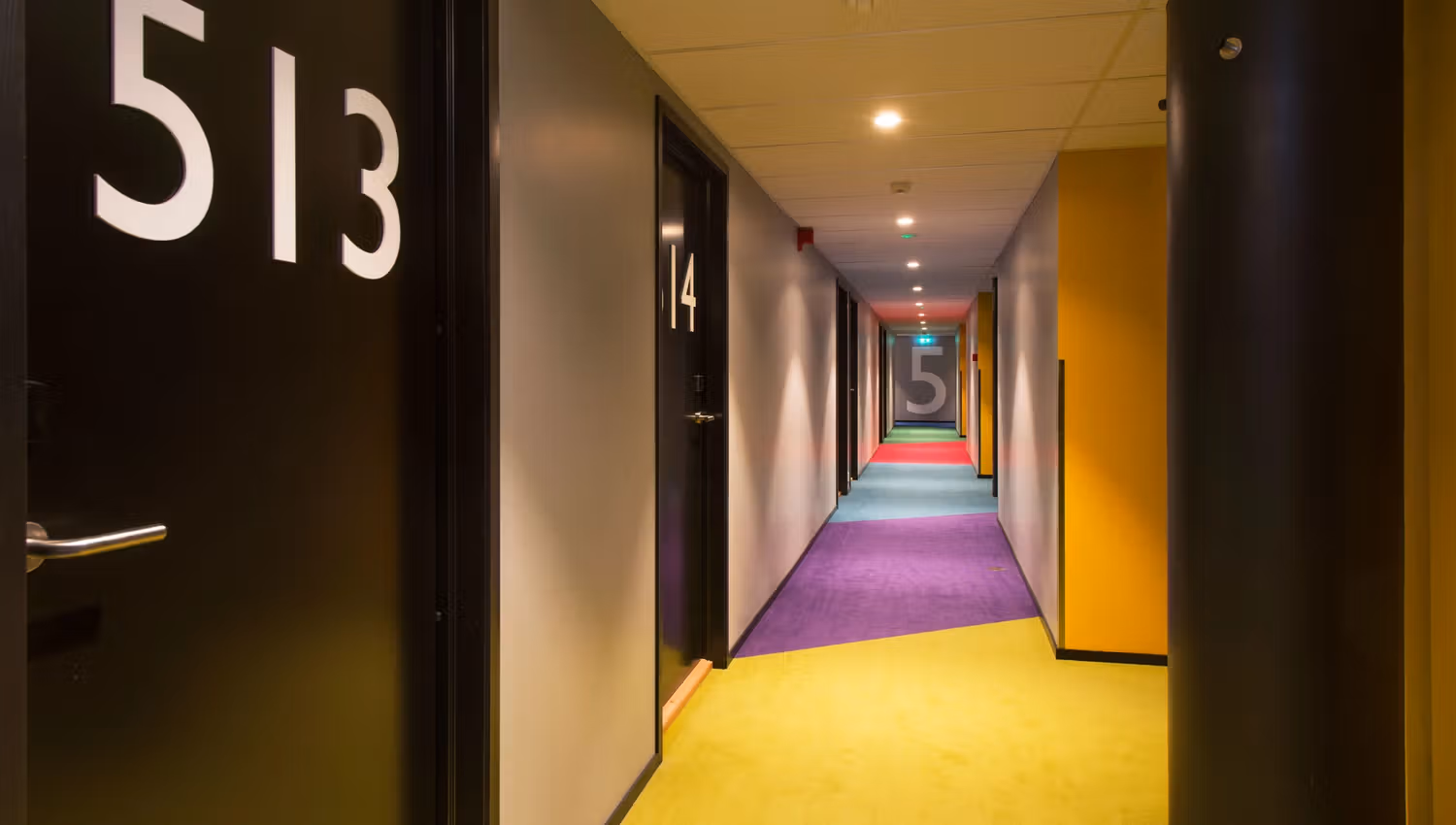 the hallway