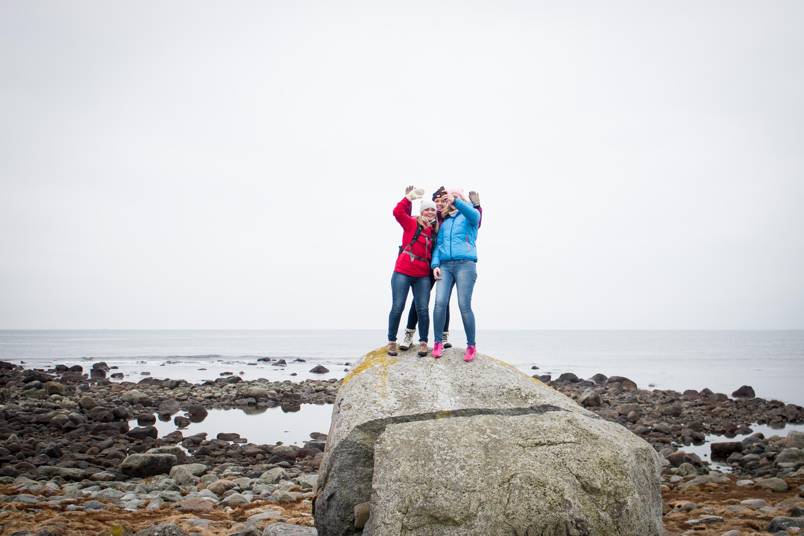 Coastal trail in Stavern