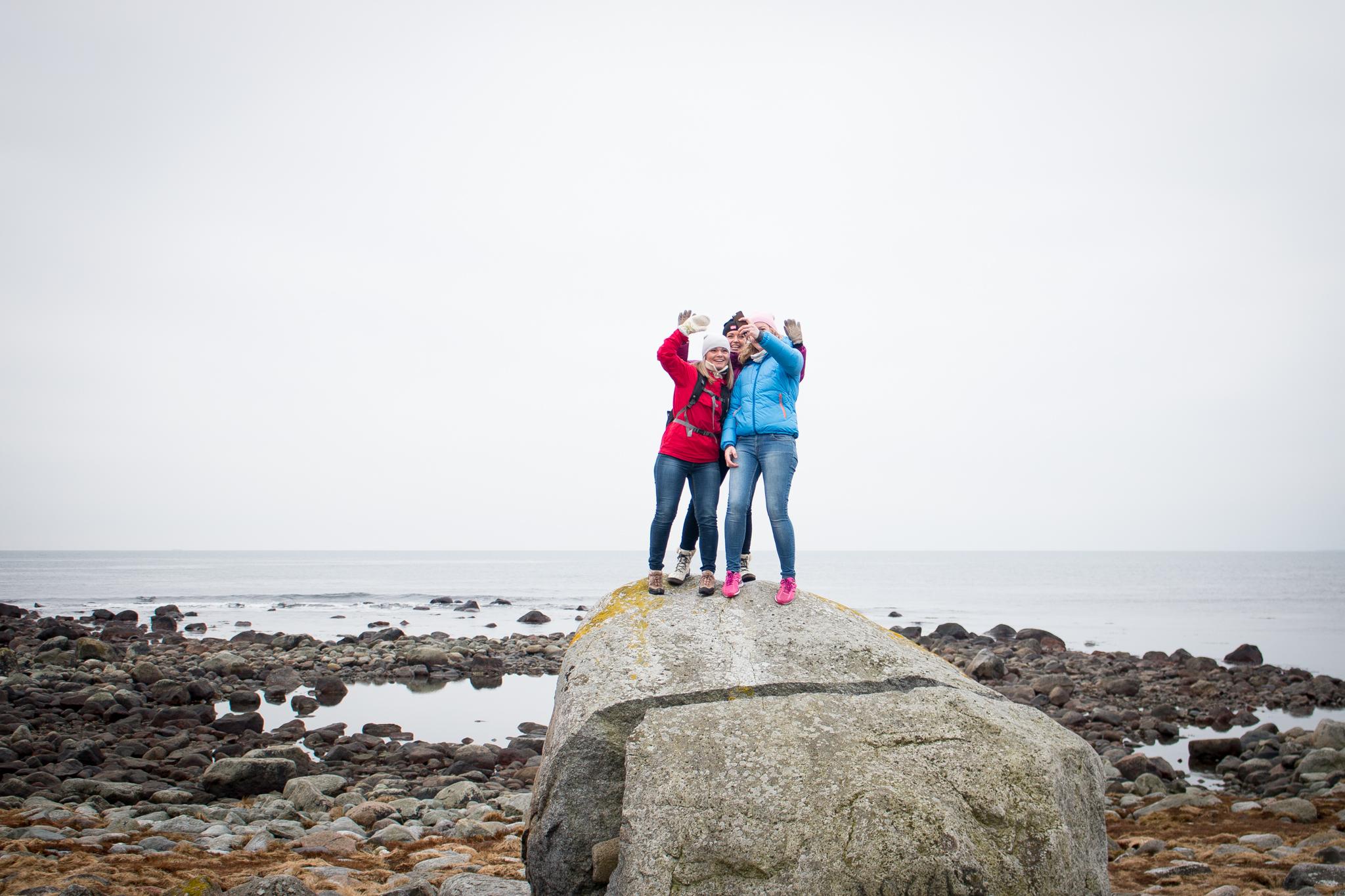Coastal trail in Stavern