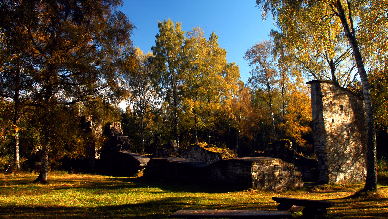 Munkeby klosterruiner
