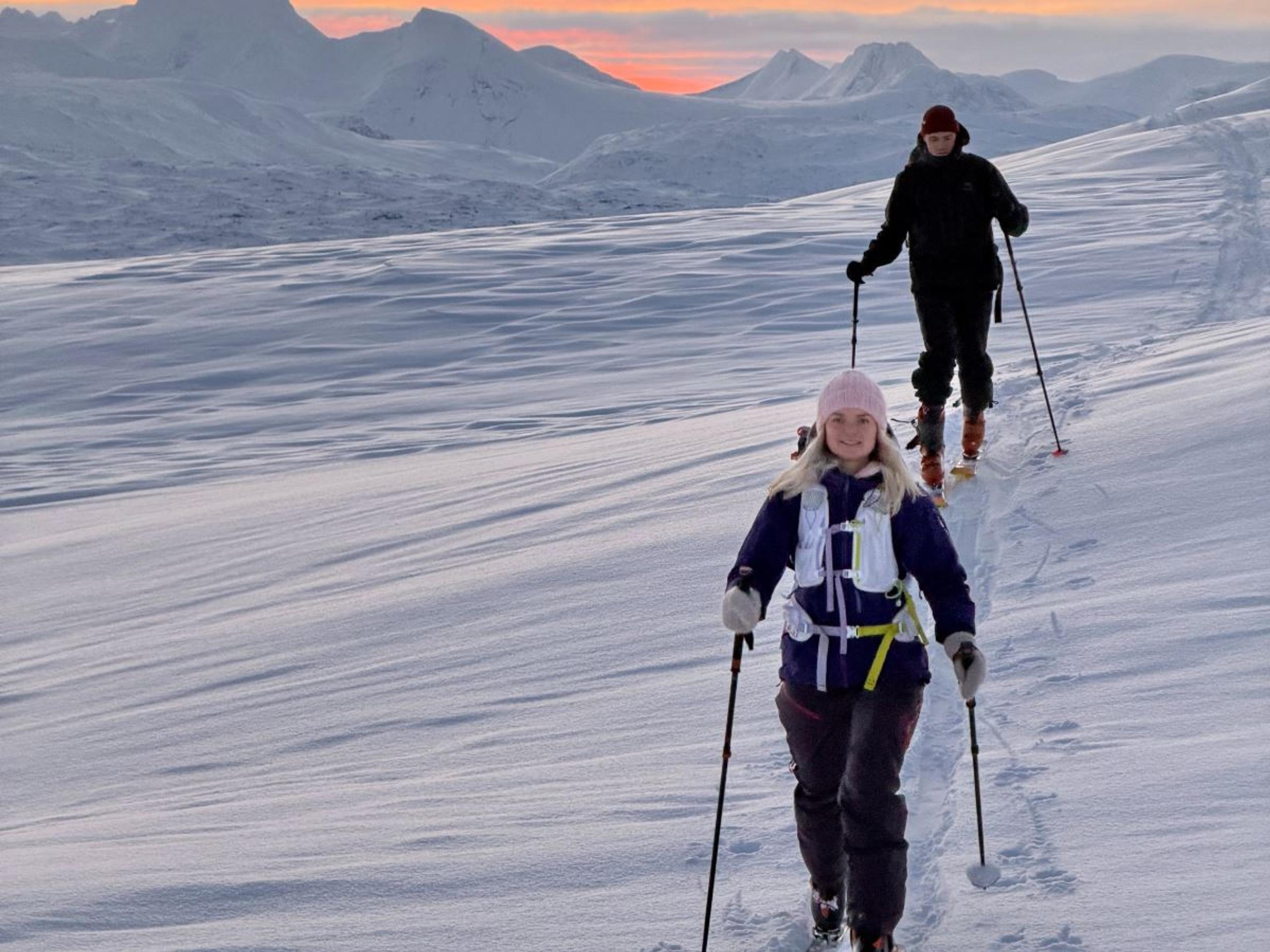 Half-day ski tour in Narvik