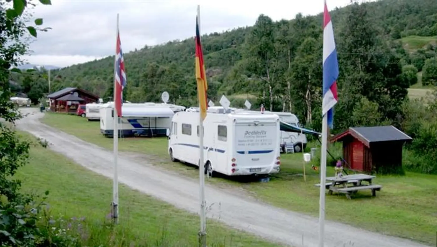 Oversiktsbilde over Magalaupe Camping