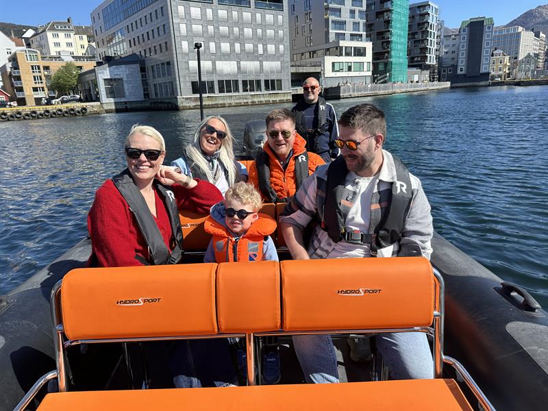 Tur med rib-båt i Bergen