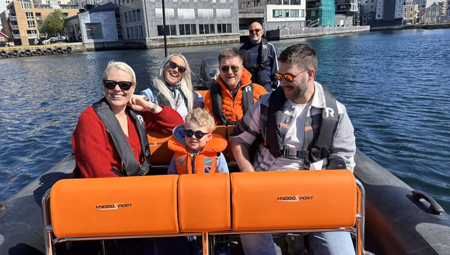 Tur med rib-båt i Bergen
