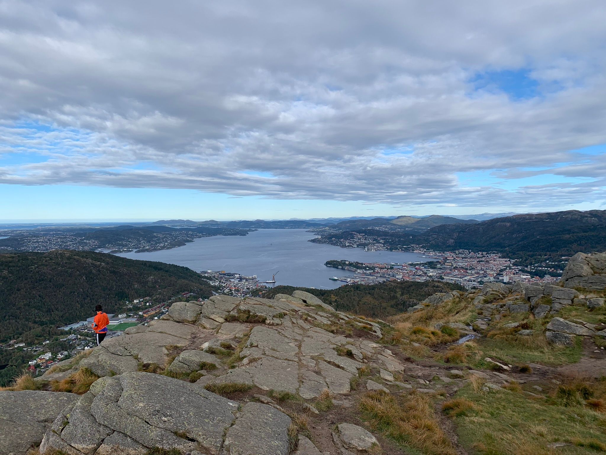 Beautful view towards the city