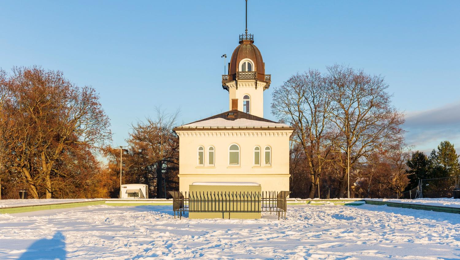The tower at St. Hanshaugen