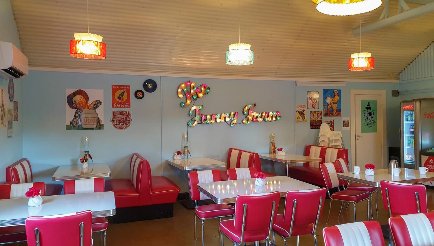 interior from the cafe