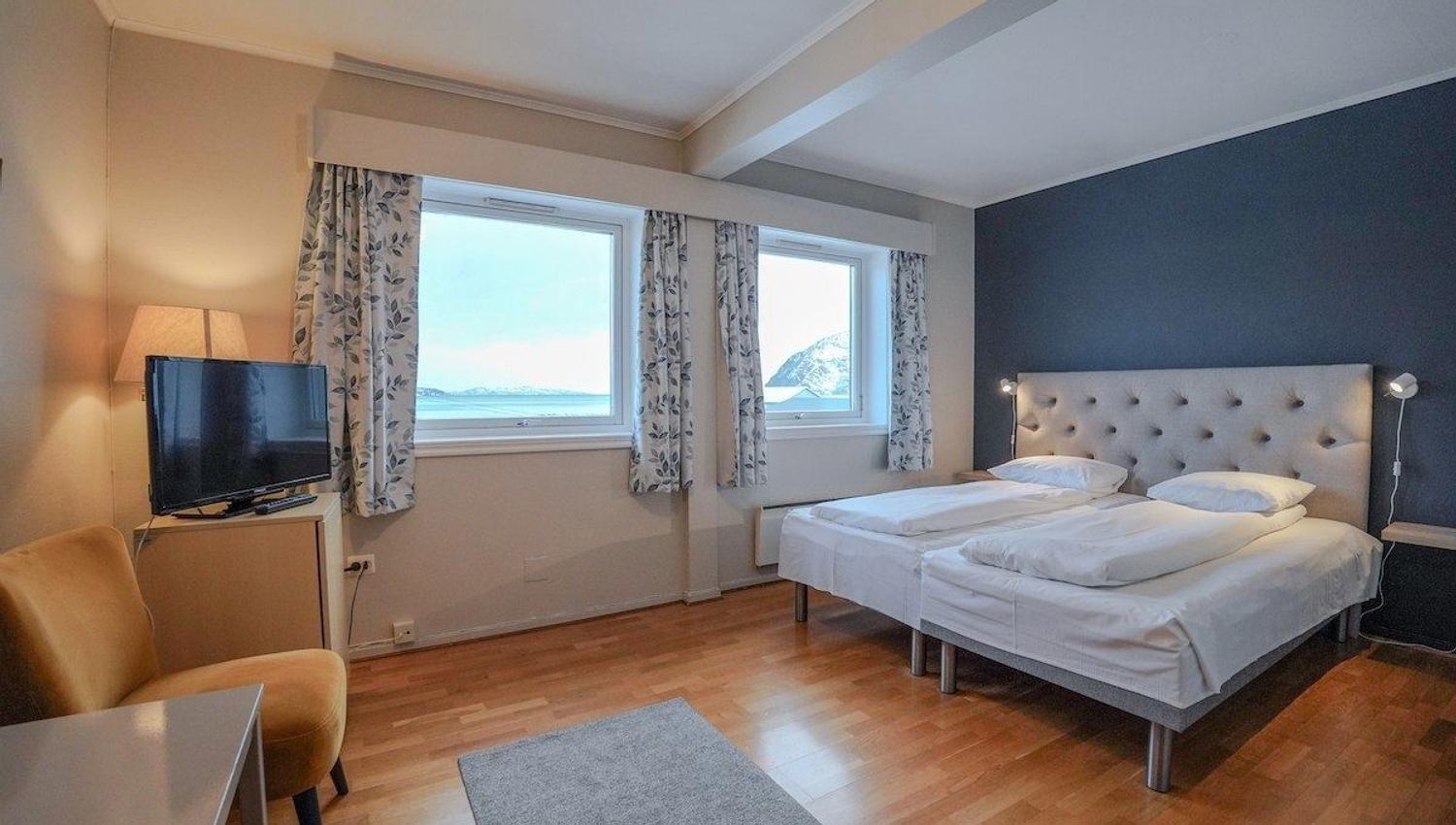 Soverom med to enkeltsenger