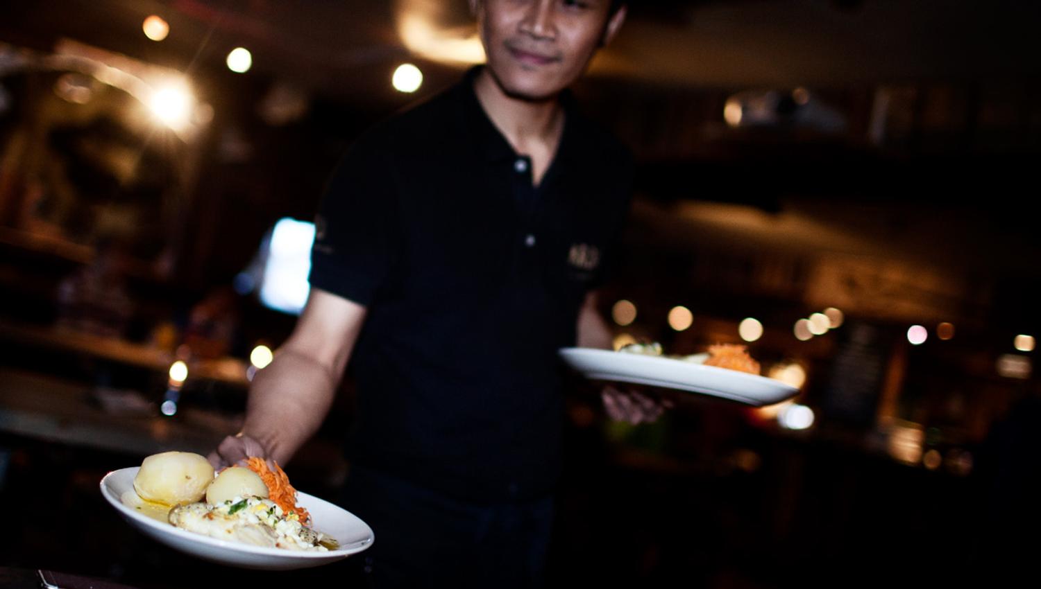 Serving