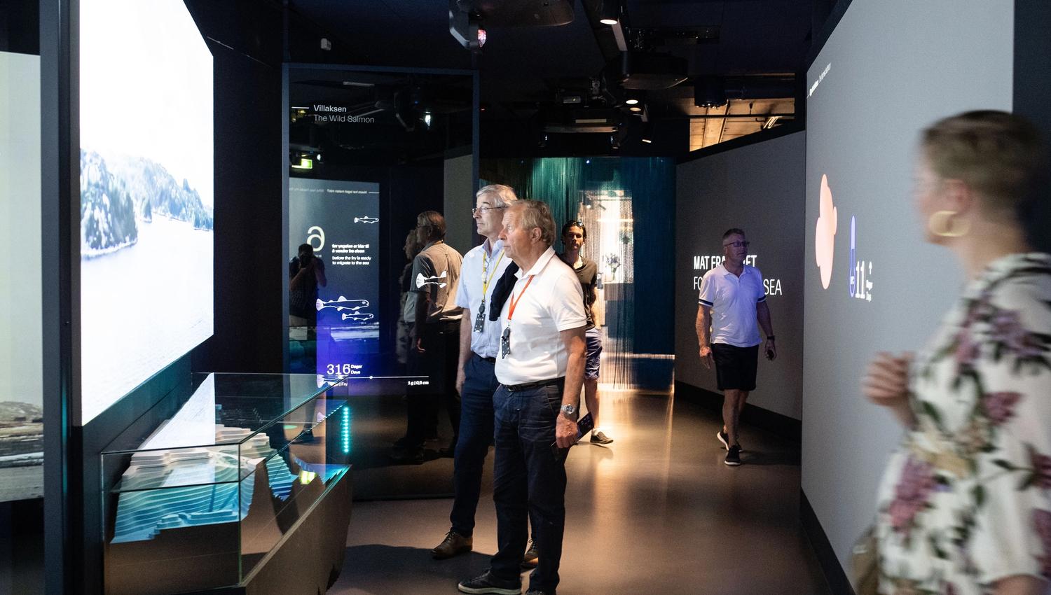 Storeblå visningssenter for havbruk