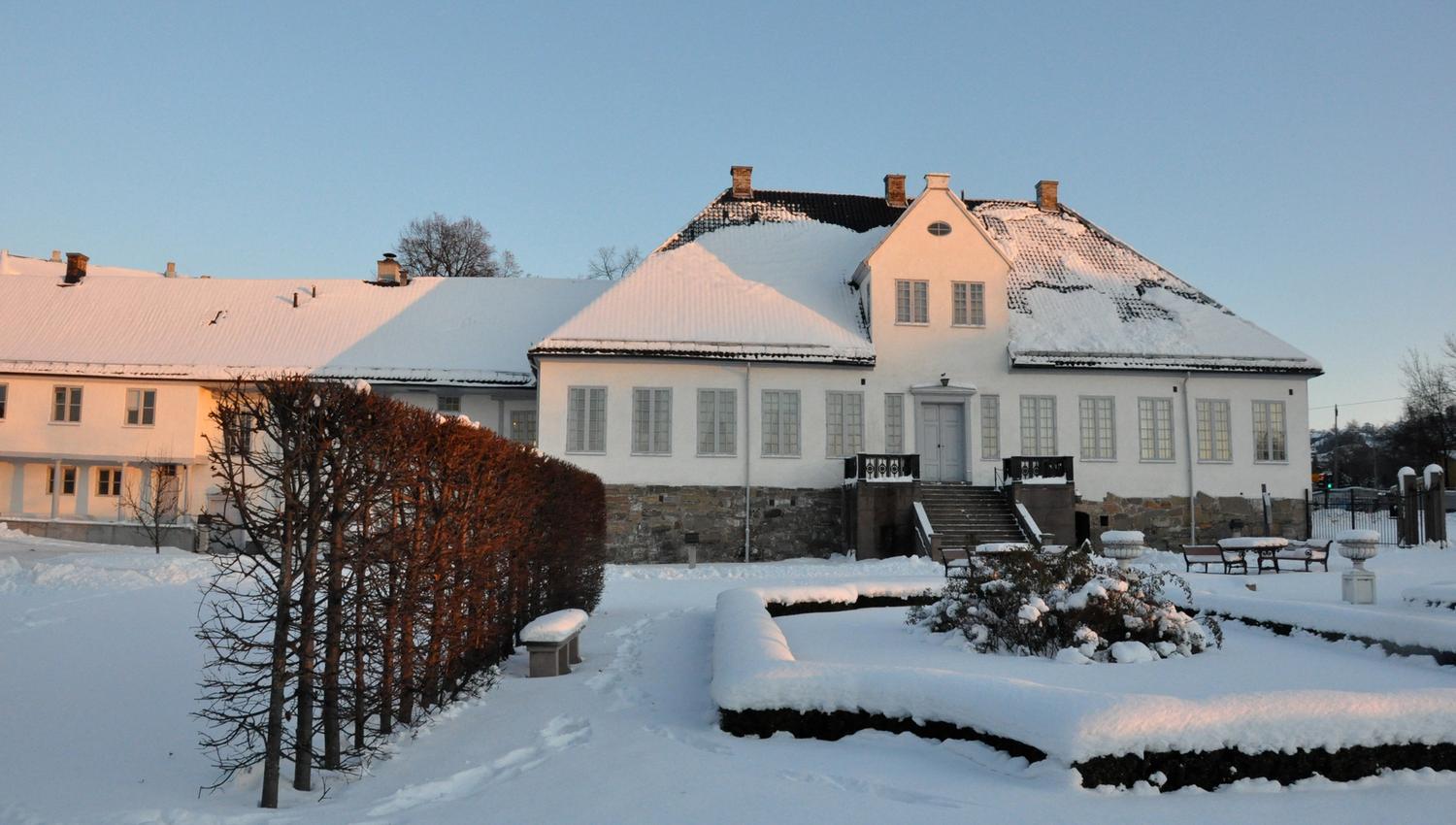Exterior during winter.