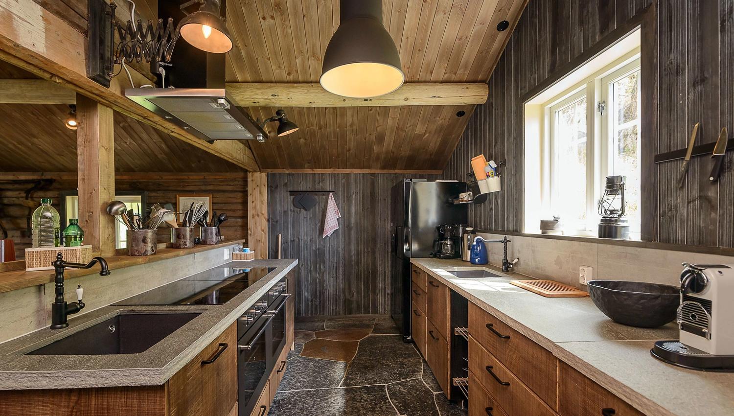 Kitchen Hafjell Gard Hovedhus