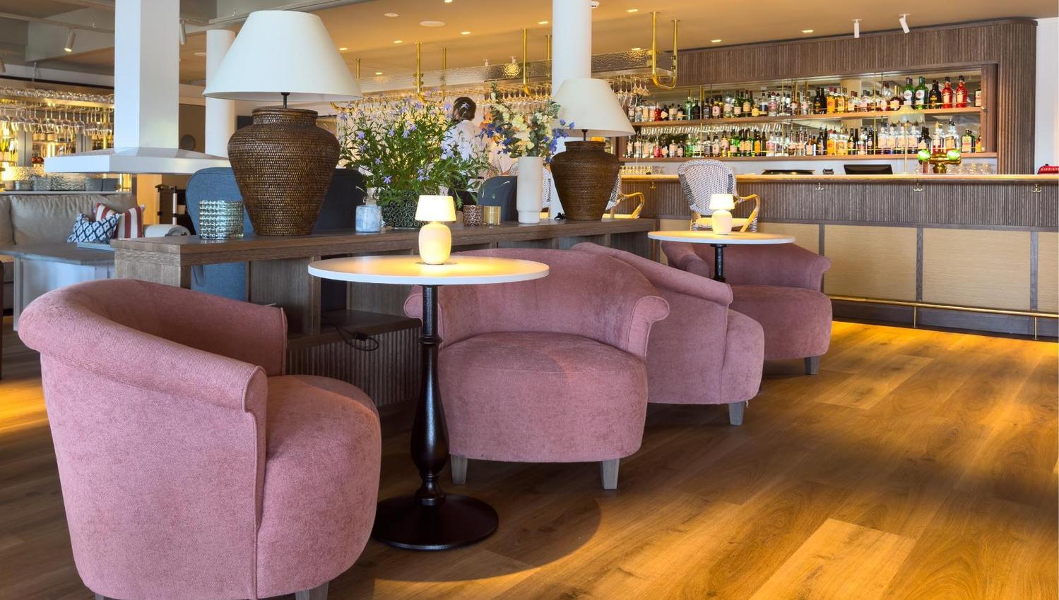 Bar og resepsjonsområde