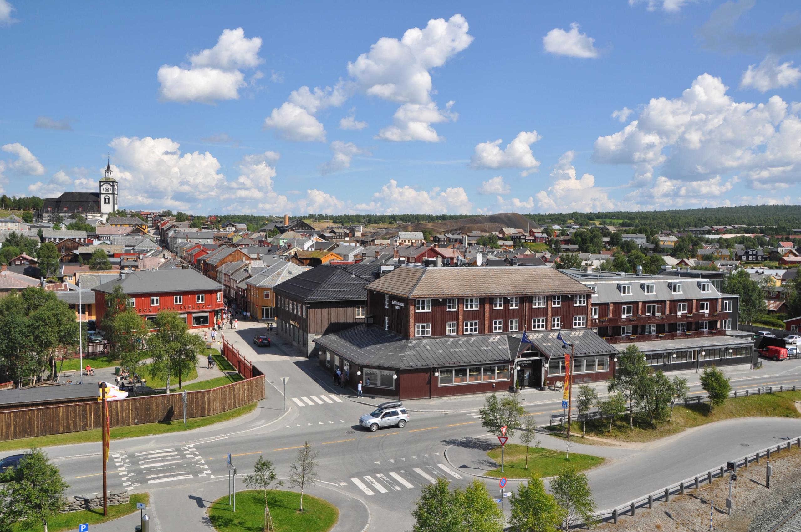 Fasade-Bergstadens Hotel- Røros