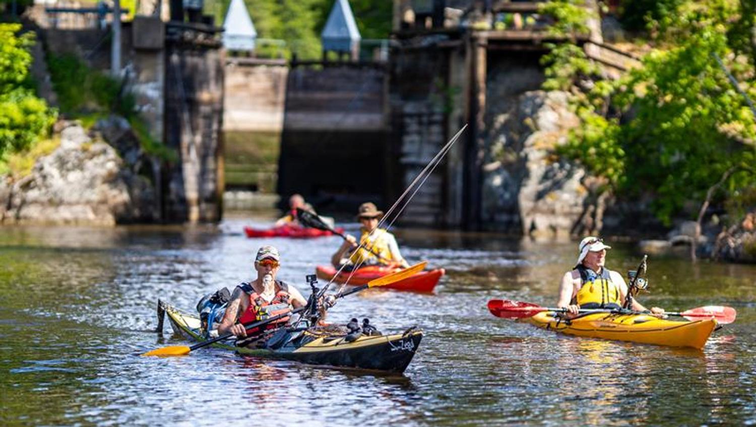 kajakk padling