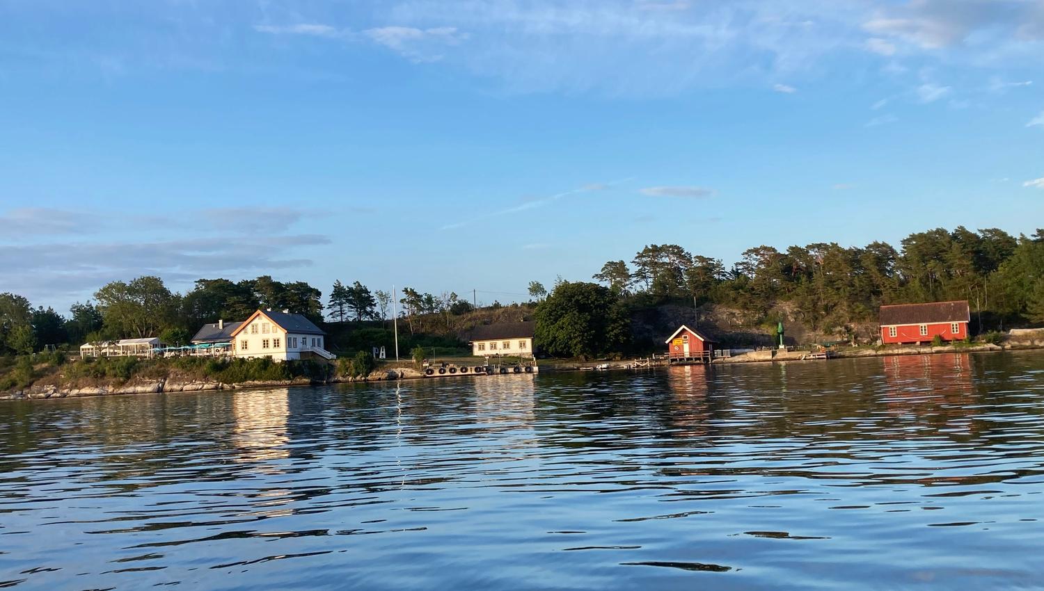 Langøya med forpakterbolig
