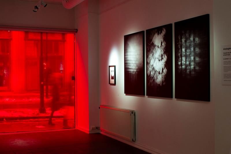 THe exhibition "Analogies" with Charlie Hay, Nina Staff, Stig Marlon Weston, Dorothea Bornemann 