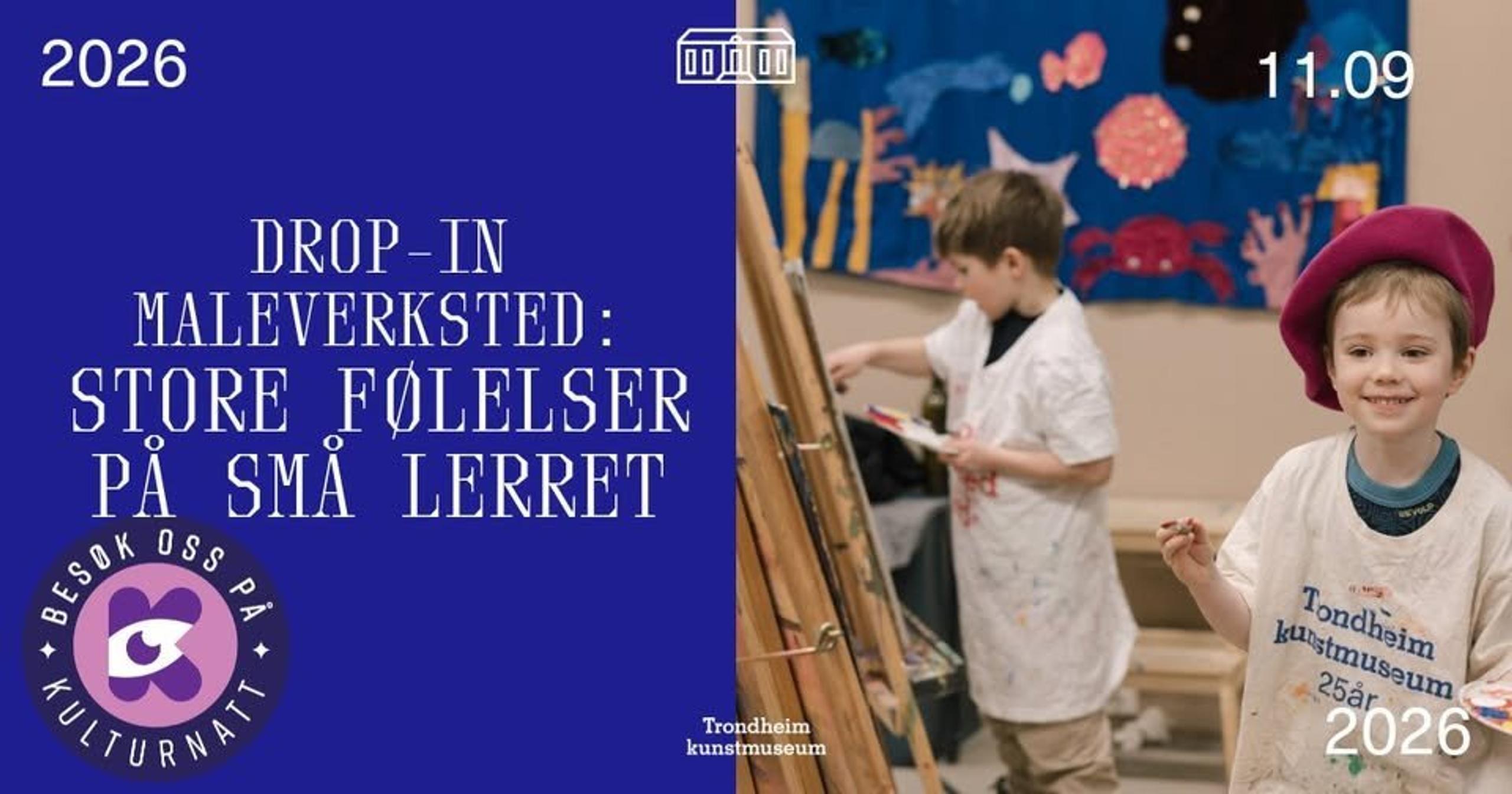 Drop-in maleverksted // Kulturnatt