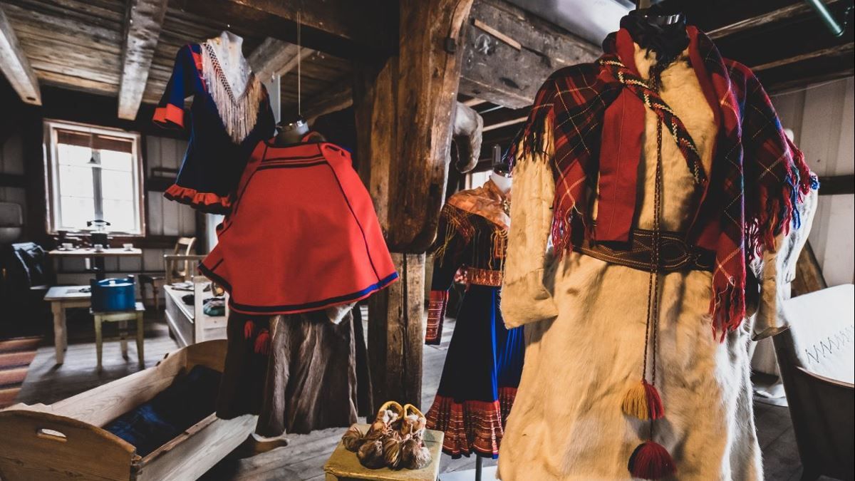 Clothes in the exhibition