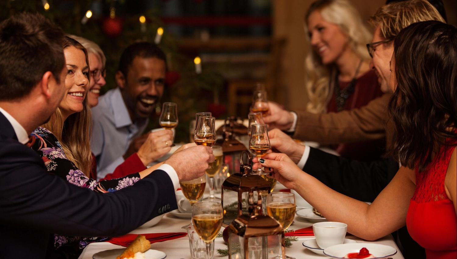 Julebord i Prøysen 1
