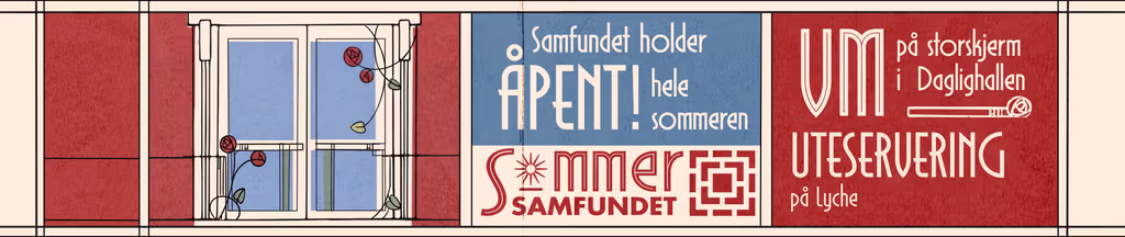 Summer open at Samfundet!