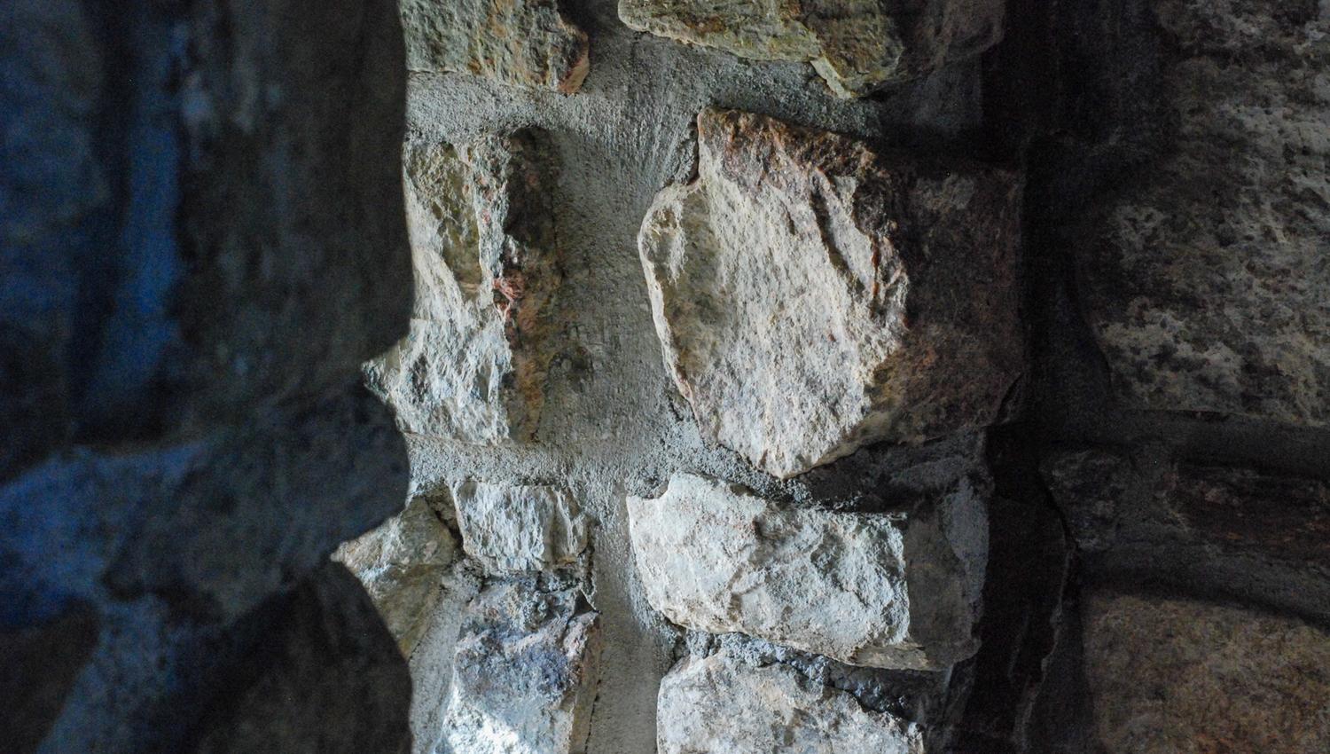 wall in the fortress
