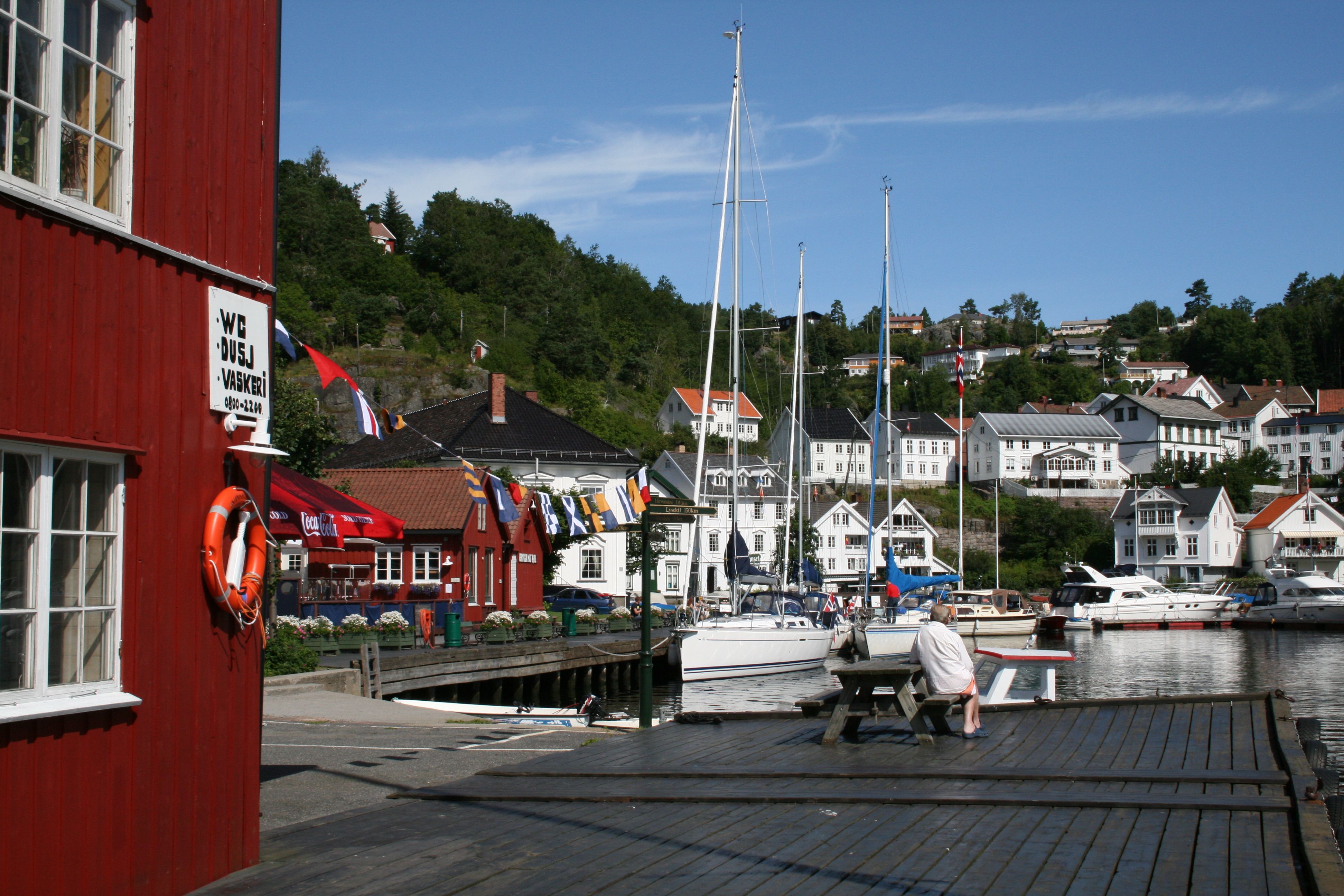 Tvedestrand gjestehavn med fasiliteter
