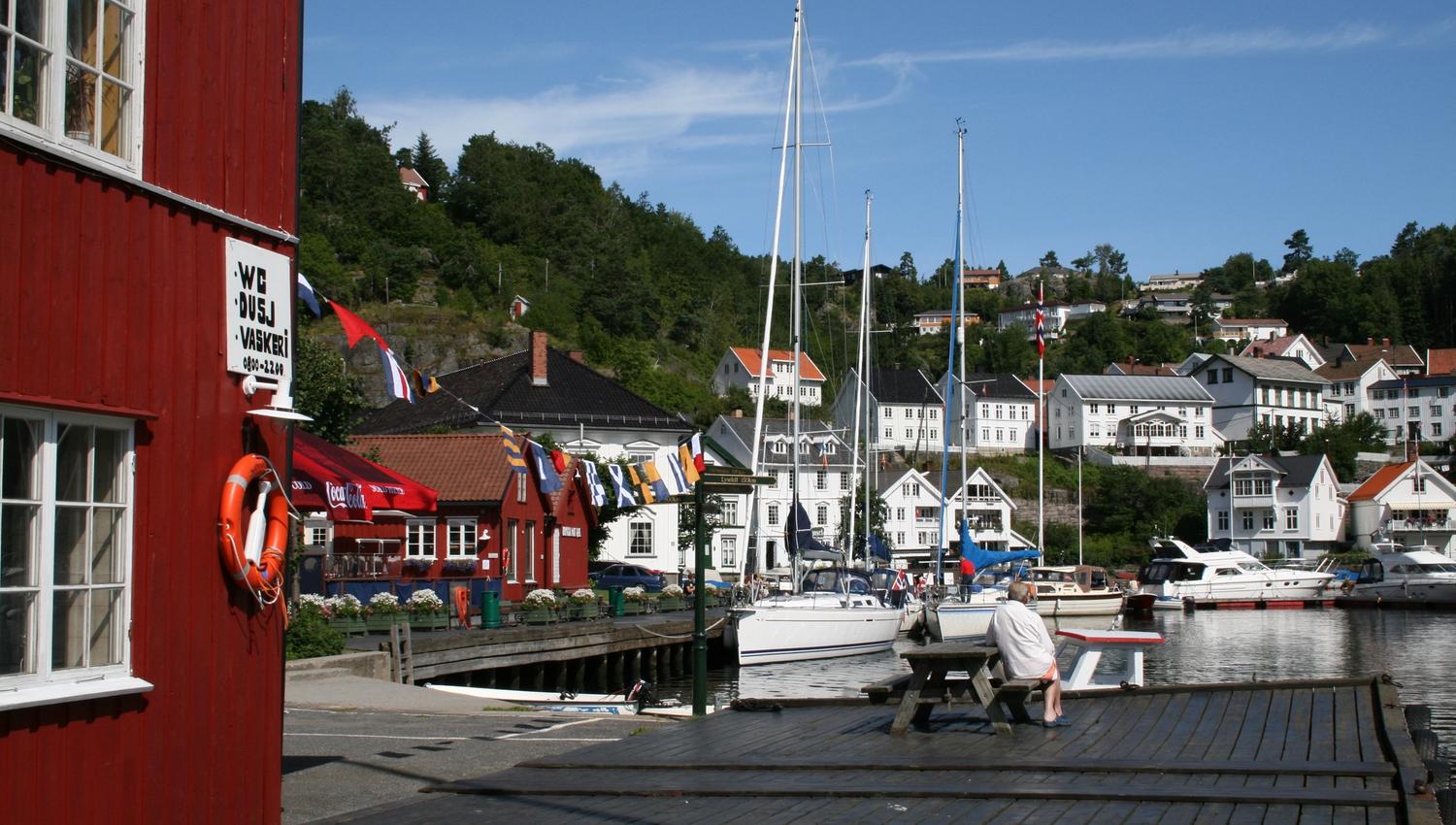 Tvedestrand gjestehavn med fasiliteter