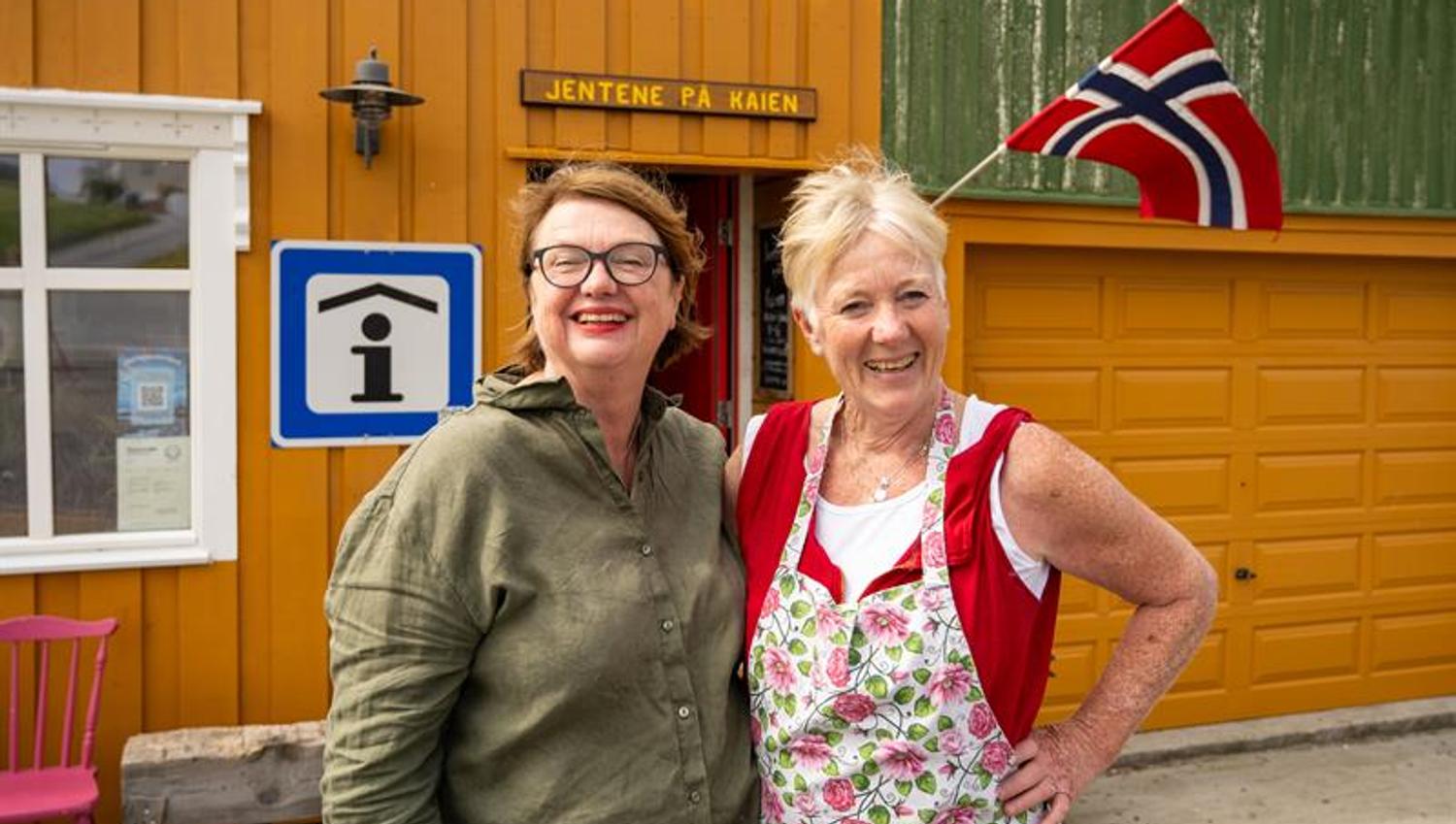 Jentene på kaien