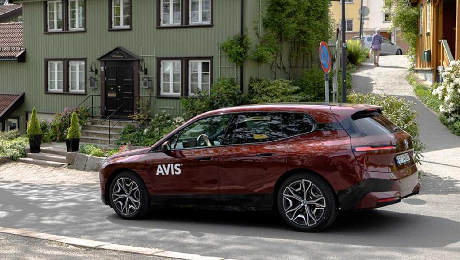 AVIS-bil i Telthusbakken