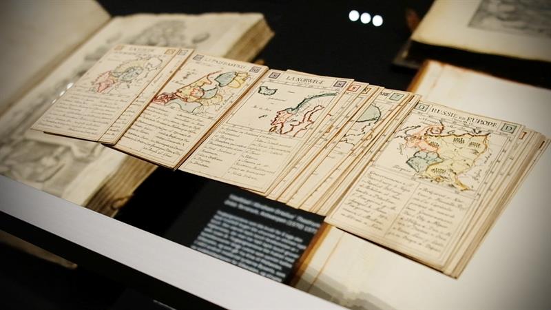 Maps on cards