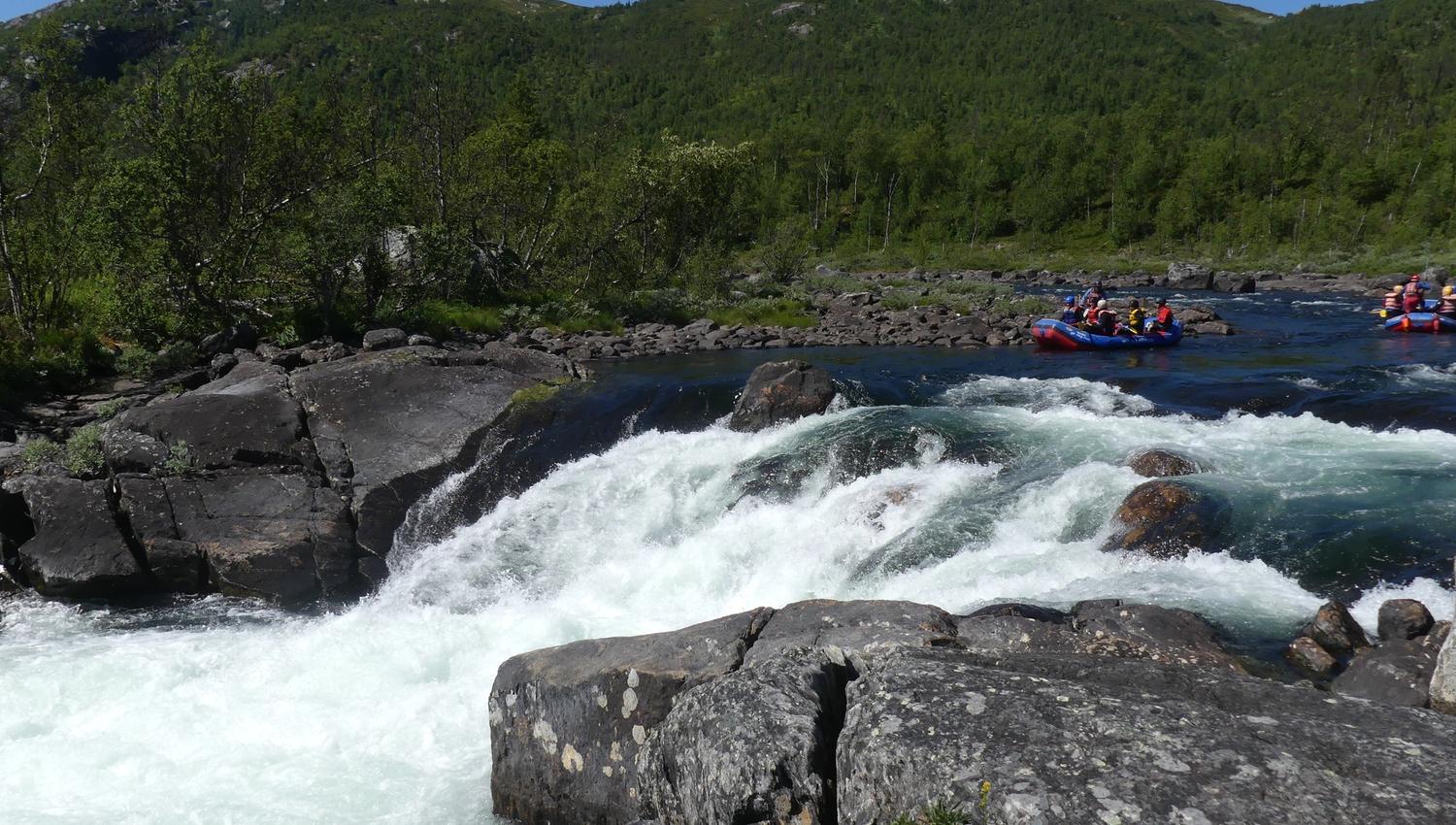 rafting i Dagali nær Geilo
