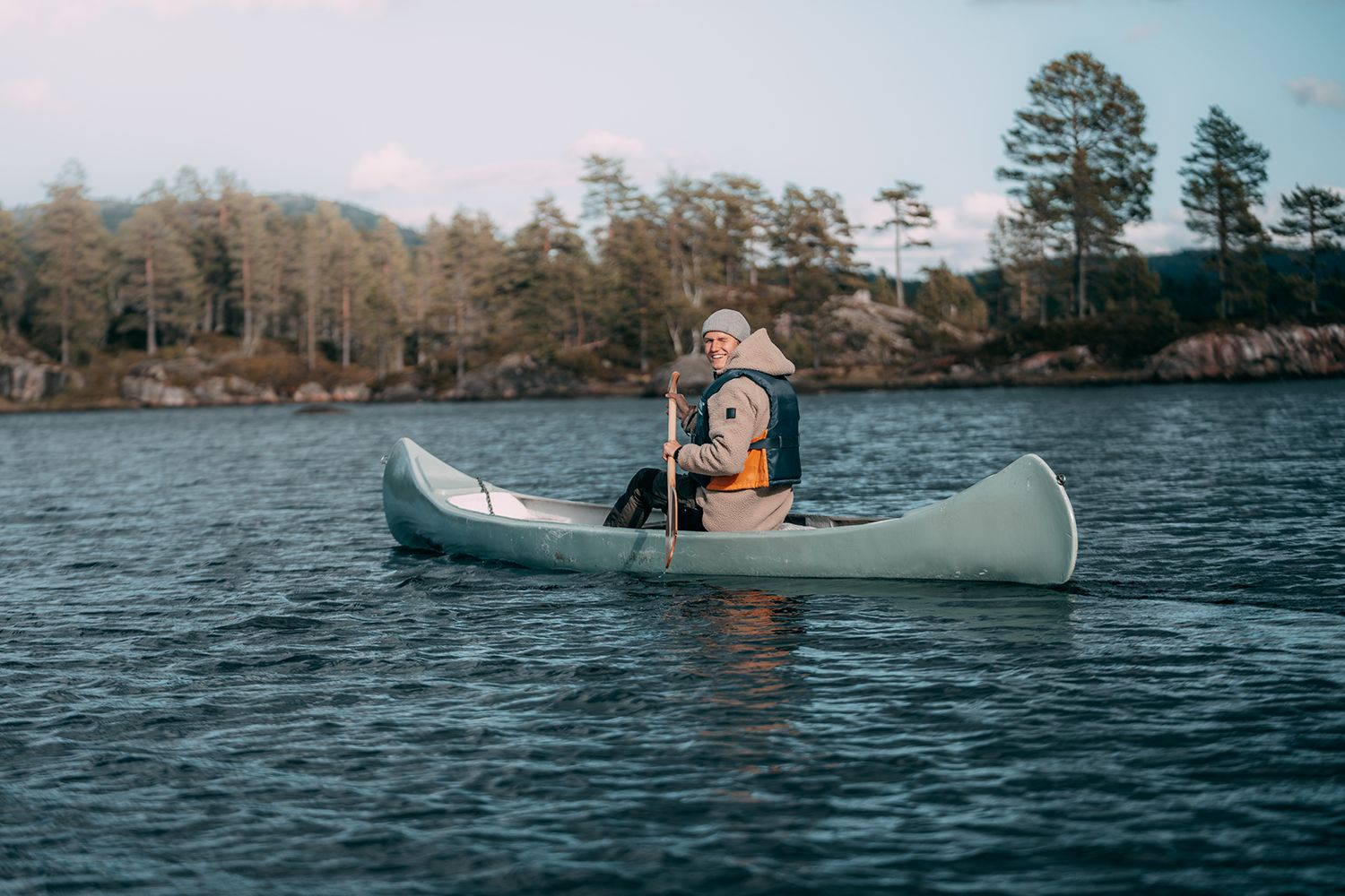 Padling med kano