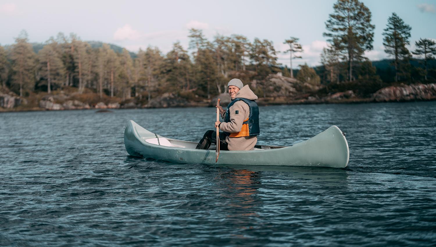 Padling med kano