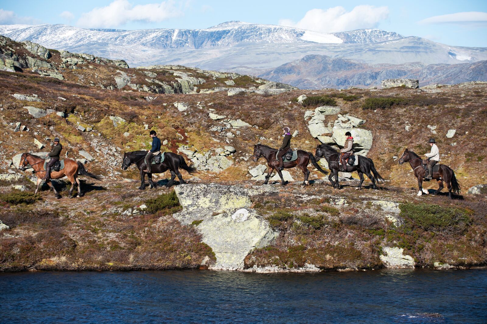 Ridetur i fjellet med Fjellrittet